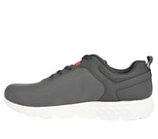 GO RUN 400, CHARCOAL Footwear Left View