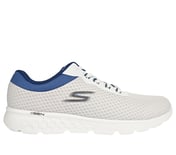 GO RUN 400, WHITE/BLUE Footwear Lateral View