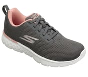 GO RUN 400, CHARCOAL/PINK Footwear Bottom View