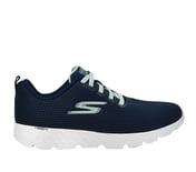 GO RUN 400, NAVY/AQUA Footwear Lateral View