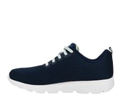GO RUN 400, NAVY/AQUA Footwear Left View