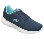 GO RUN 400, NAVY/AQUA Footwear Right View