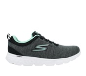 GO RUN 400, BLACK/TURQUOISE Footwear Lateral View