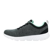 GO RUN 400, BLACK/TURQUOISE Footwear Left View