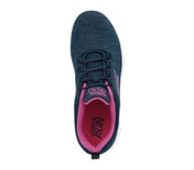 GO RUN 400, NAVY Footwear Top View
