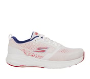 GO RUN RIDE 7, WHITE/RED/BLACK Footwear Lateral View