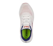 GO RUN RIDE 7, WHITE/RED/BLACK Footwear Top View