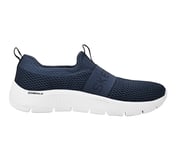 GO WALK FLEX, NNNAVY Footwear Lateral View