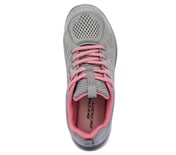 SUMMITS, GREY / CORAL Footwear Top View