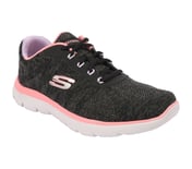 SUMMITS, BLACK/CORAL Footwear Right View