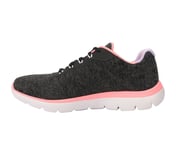 SUMMITS, BLACK/CORAL Footwear Left View