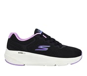 GO RUN ELEVATE, BLACK / LAVENDER Footwear Lateral View