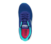 GO RUN ELEVATE, BLUE/AQUA Footwear Top View