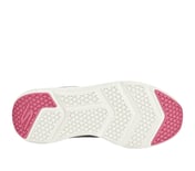 GO RUN ELEVATE, GREY / CORAL Footwear Bottom View