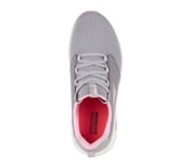 GO RUN ELEVATE, GRAY/PINK Footwear Top View