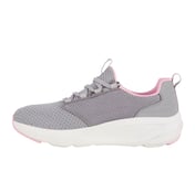 GO RUN ELEVATE, GRAY/PINK Footwear Left View