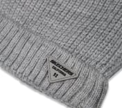 SKECHERS SELF DESIGN BEANIE, GRAY Accessories Top View