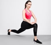 RACERBACK SPORTSBRA, HOT PINK