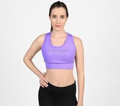 RACERBACK SPORTSBRA, PURPLE
