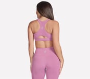 GOFLEX JOY ZIP FRONT BRA, ROSE