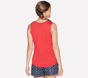 BOBS PAW HEART PEACHY PAWS TA, RED/WHITE