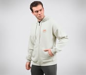AD BURN OFF HOODIE, OFF WHITE/GREY