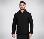 FIREFLY ZIPPER HOODIE, BBBBLACK