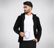 FIREFLY ZIPPER HOODIE, BBBBLACK