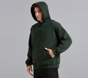 SKECHERS CORD LOOP HOODIE, BROWN/SAGE