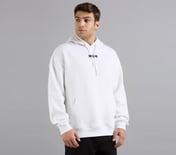SKECHERS CORD LOOP HOODIE, WHITE