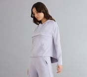 LIGHT WINTER HOODIE, PURPLE/LAVENDER