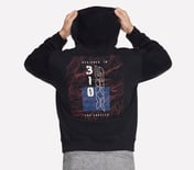SKECH SWEATS SKX TOPO HOODIE, BBBBLACK