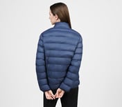 PUFFER FZ JACKET, PURPLE/BLUE