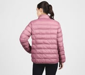 PUFFER FZ JACKET, PURPLE/YELL