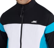 SKECHERS CUT & SEW JACKET, WWHITE Apparel Right View