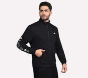 SKECHERS LIFESTYLE JACKET, BBBBLACK