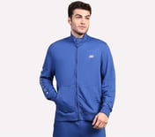 SKECHERS LIFESTYLE JACKET, ROYAL/BLUE