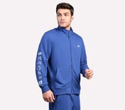 SKECHERS LIFESTYLE JACKET, ROYAL/BLUE