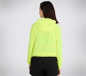 ALL WEATHER JACKET, NEON/YELLOW Apparel Left View