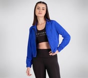 ALL WEATHER JACKET, ROYAL SILVER