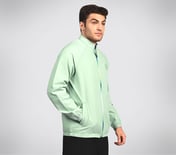 SL OMBRE JACKET, GREY/MINT Apparel Bottom View