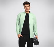 SL OMBRE JACKET, GREY/MINT Apparel Right View