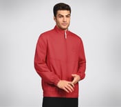 SL ASYMM SLEEVE JACKET, WWWHITE