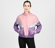 SL MOTO JACKET, WHITE/GREY/PINK