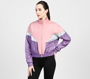 SL MOTO JACKET, WHITE/GREY/PINK
