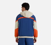 MENS COLORBLOCK JACKET, NAVY/LT.BLUE