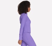 GOFLEX RIB JACKET, NEON PINK/PURPLE Apparel Bottom View