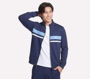PERFORMANCE TRACK JACKET, NAVY