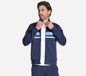 PERFORMANCE TRACK JACKET, NAVY