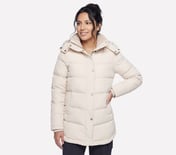 ON-THE-GO LUXE PARKA, NATURAL/TAN
